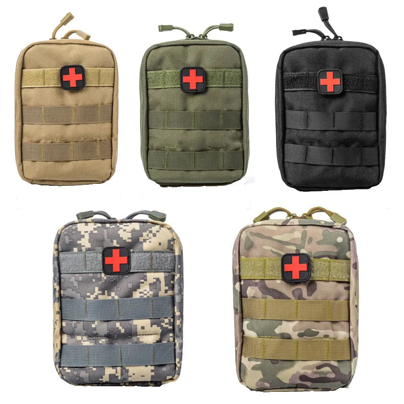 Tactical Survival First Aid Pouch for Outdoors