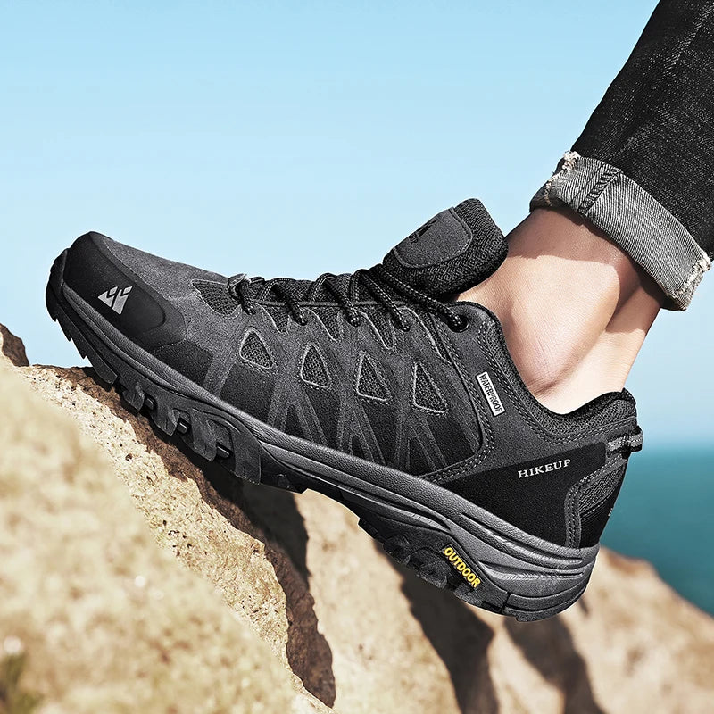 Outdoor Climbing Trekking Leather Shoes