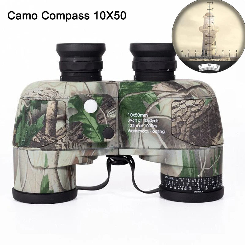 10x50 HD Binoculars Waterproof And Clear
