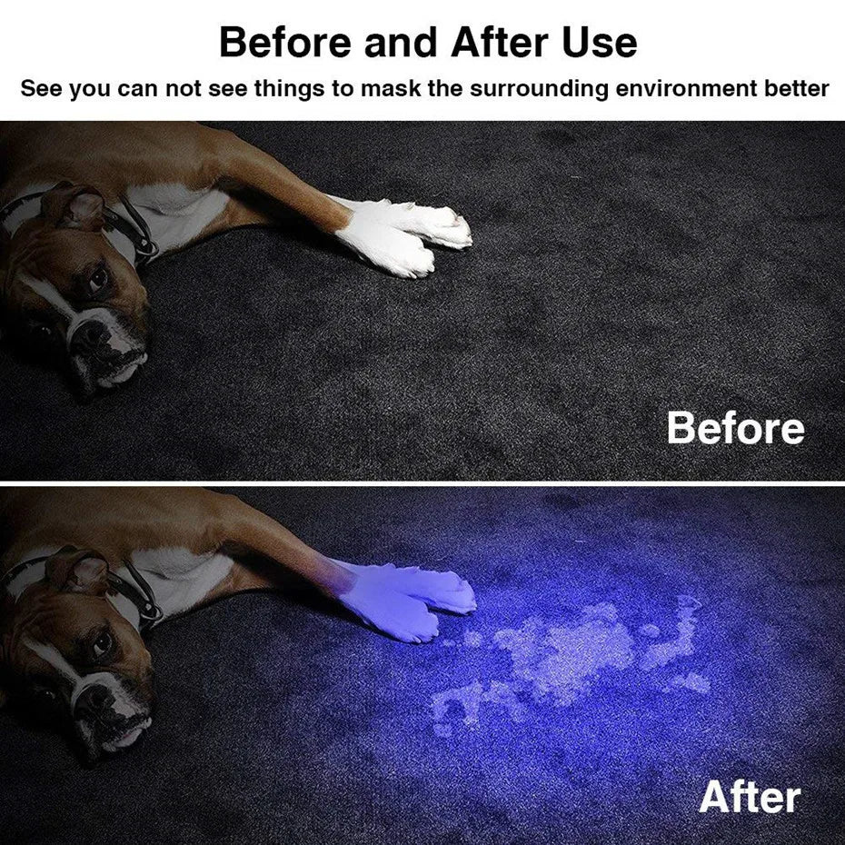 UV Wood’s Lamp - Pet Skin, Fungus & Stain Detectorvvvvvvvvvvvvvv