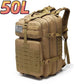 Waterproof Nylon Tactical Backpack for Hiking, Camping, Fishing & Outdoor Adventures"