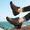 Outdoor Climbing Trekking Leather Shoes
