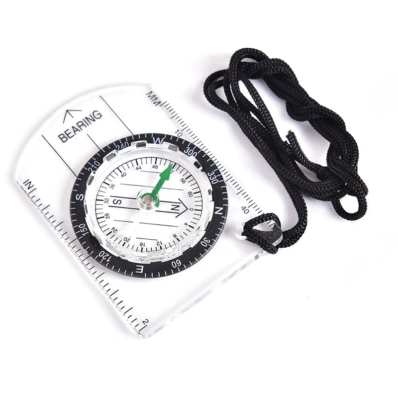 Transparent Plastic Compass