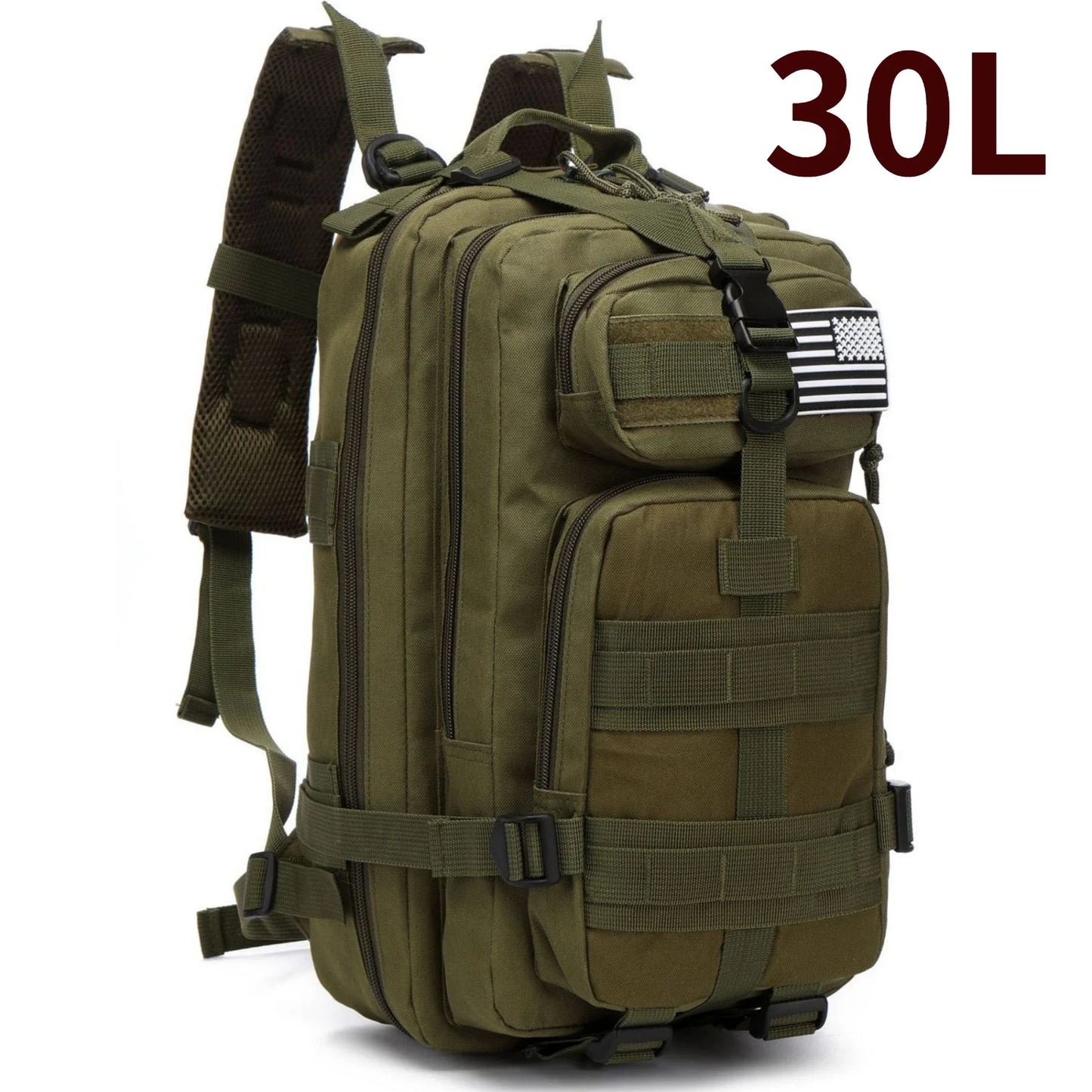 Waterproof Nylon Tactical Backpack for Hiking, Camping, Fishing & Outdoor Adventures"