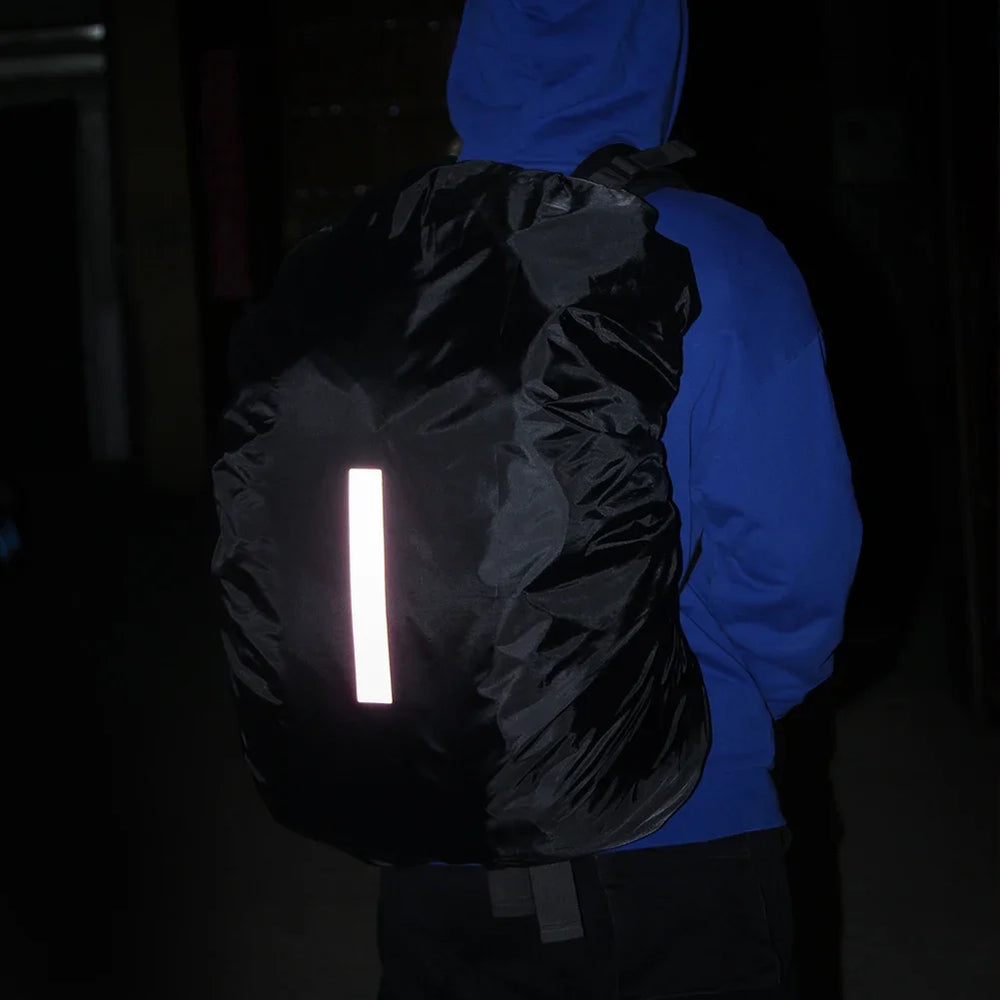 Light reflection waterproof travel backpack