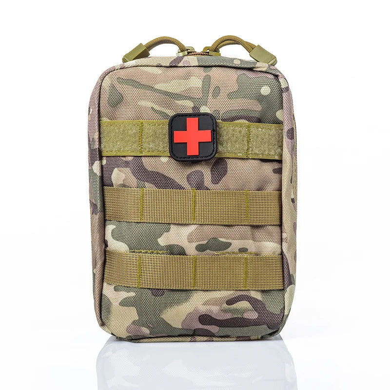 Tactical Survival First Aid Pouch for Outdoors