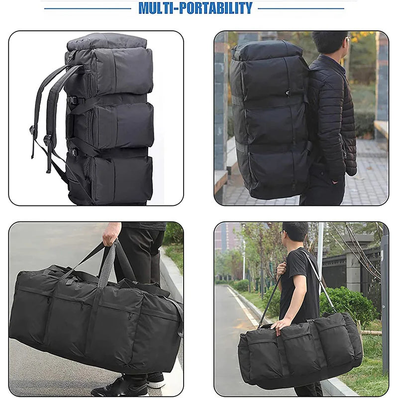 100L Hiking Camping Backpack