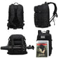 Waterproof Nylon Tactical Backpack for Hiking, Camping, Fishing & Outdoor Adventures"