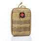 Tactical Survival First Aid Pouch for Outdoors