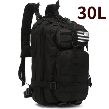 Waterproof Nylon Tactical Backpack for Hiking, Camping, Fishing & Outdoor Adventures"